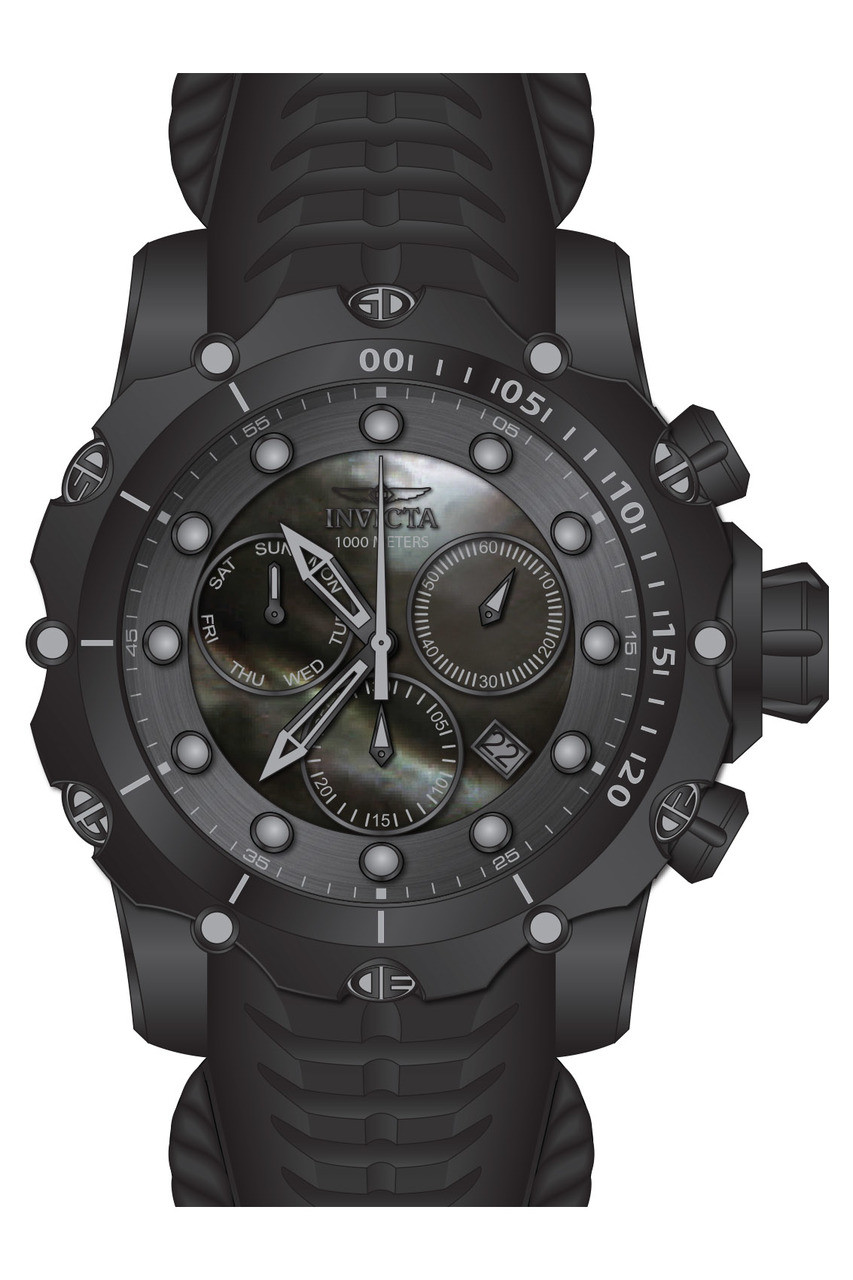 Stainless Steel Invicta 26247 Invicta Men's 23897 Venom Quartz