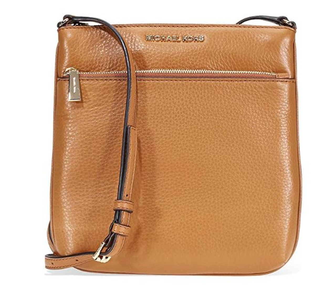 michael kors riley pebble leather crossbody