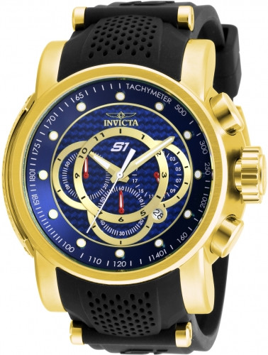 Invicta Men's 19328 S1 Rally Quartz Multifunction Blue Dial Watch