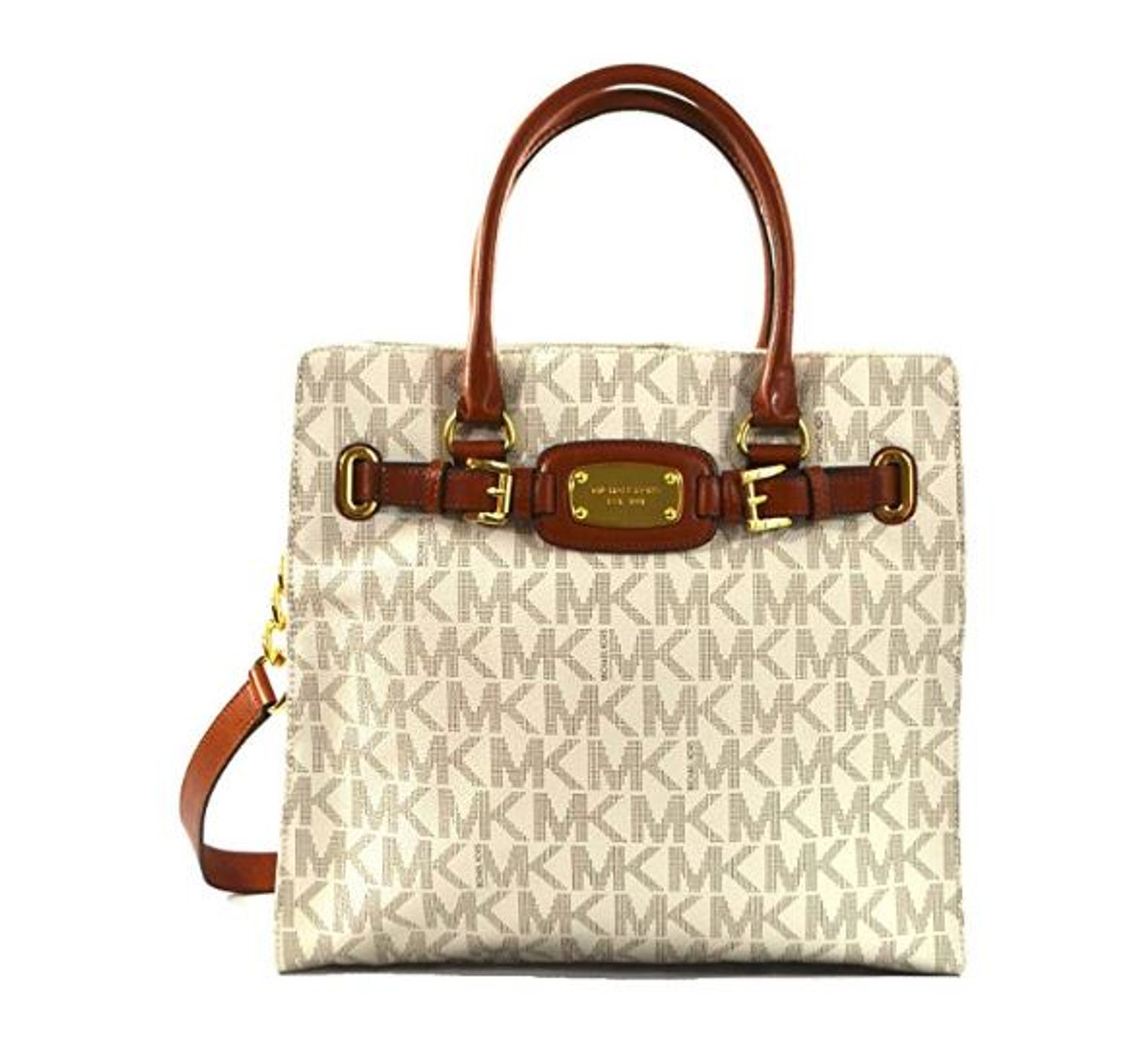 michael kors hamilton tote grey