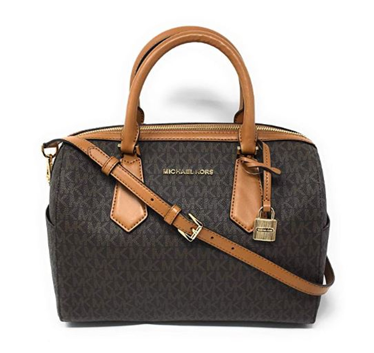 michael kors hayes large duffle satchel bag