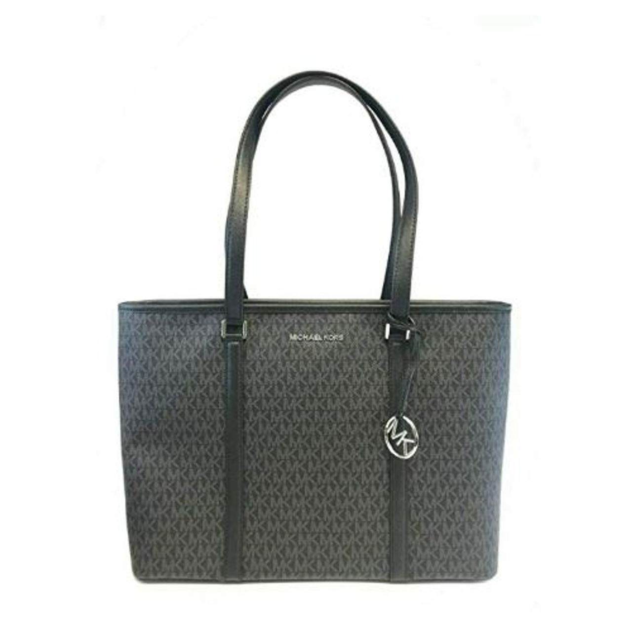 Michael Kors Sady Tote (Black PVC 