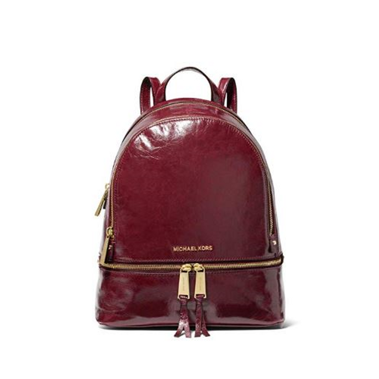 rhea medium crinkled calf leather backpack