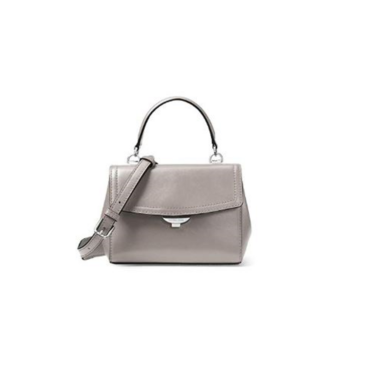 MICHAEL Michael Kors Ava Extra-small Saffiano Leather Cross-body Bag in  Gray