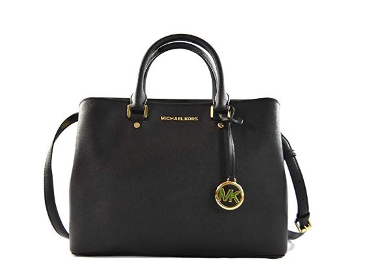 Michael Kors Women's Savannah - Large Satchel No Size (Black ...