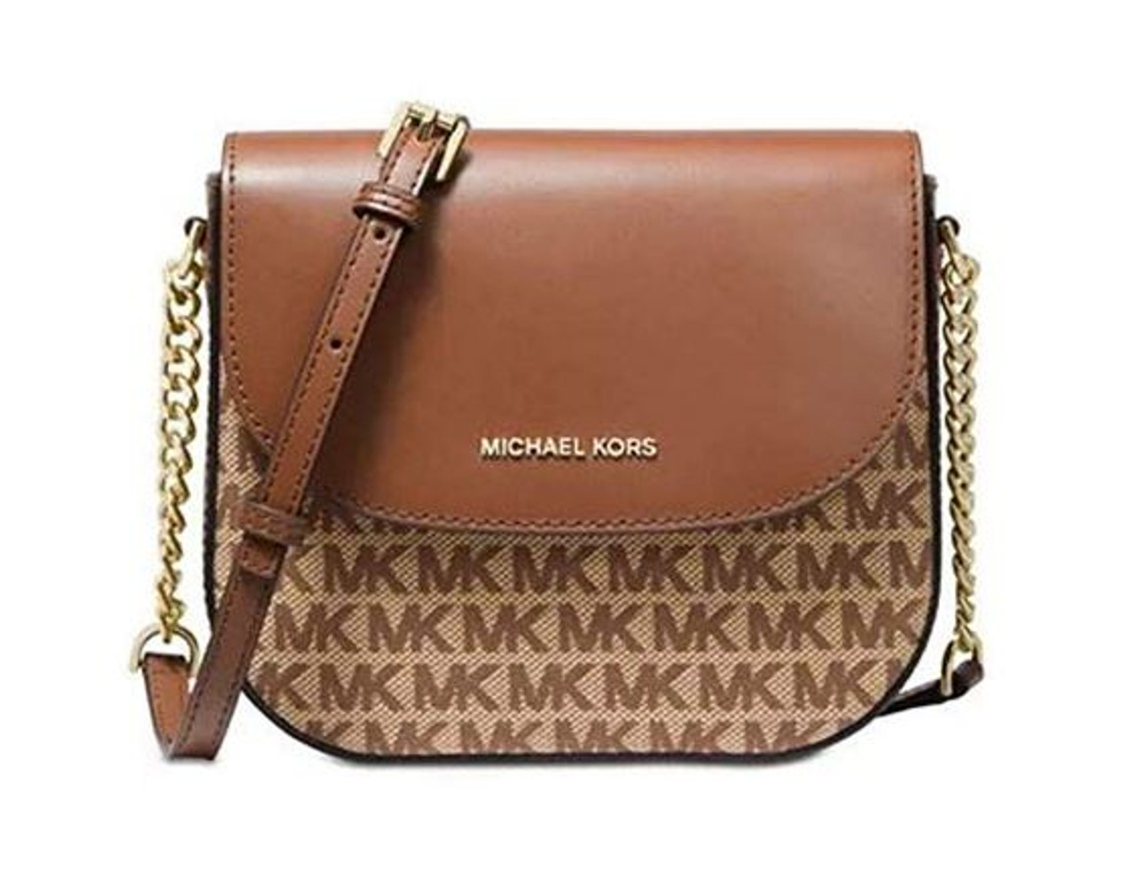 michael kors pebble leather half dome crossbody