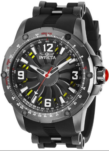 Invicta Men's 28280 S1 Rally Automatic Hand Black Dial Watch - Main Image