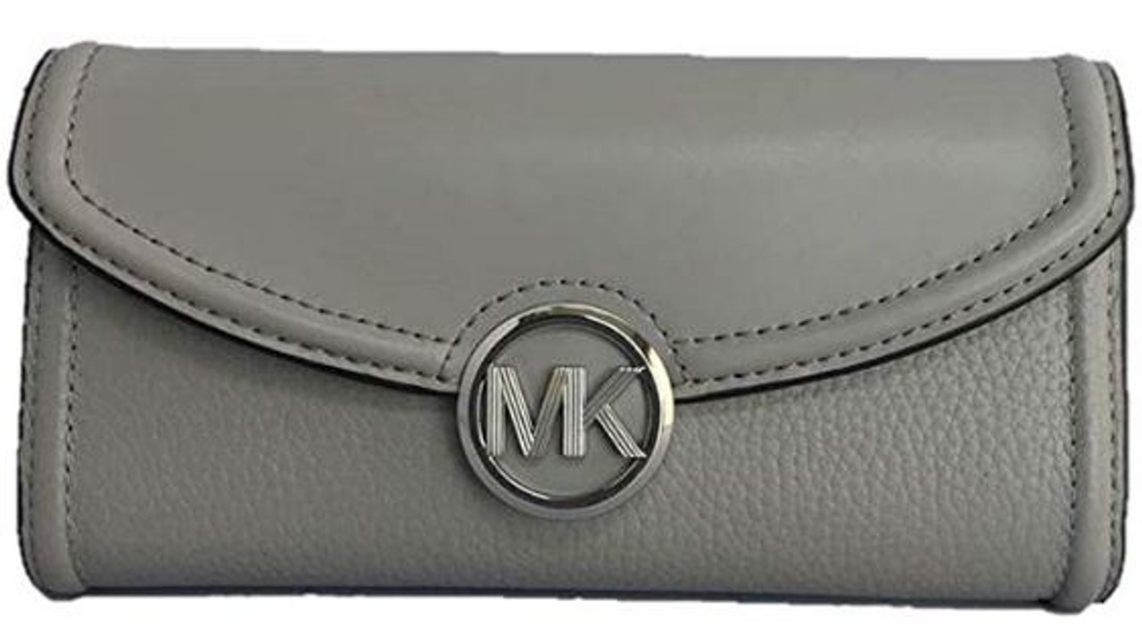 michael kors fulton wallet grey