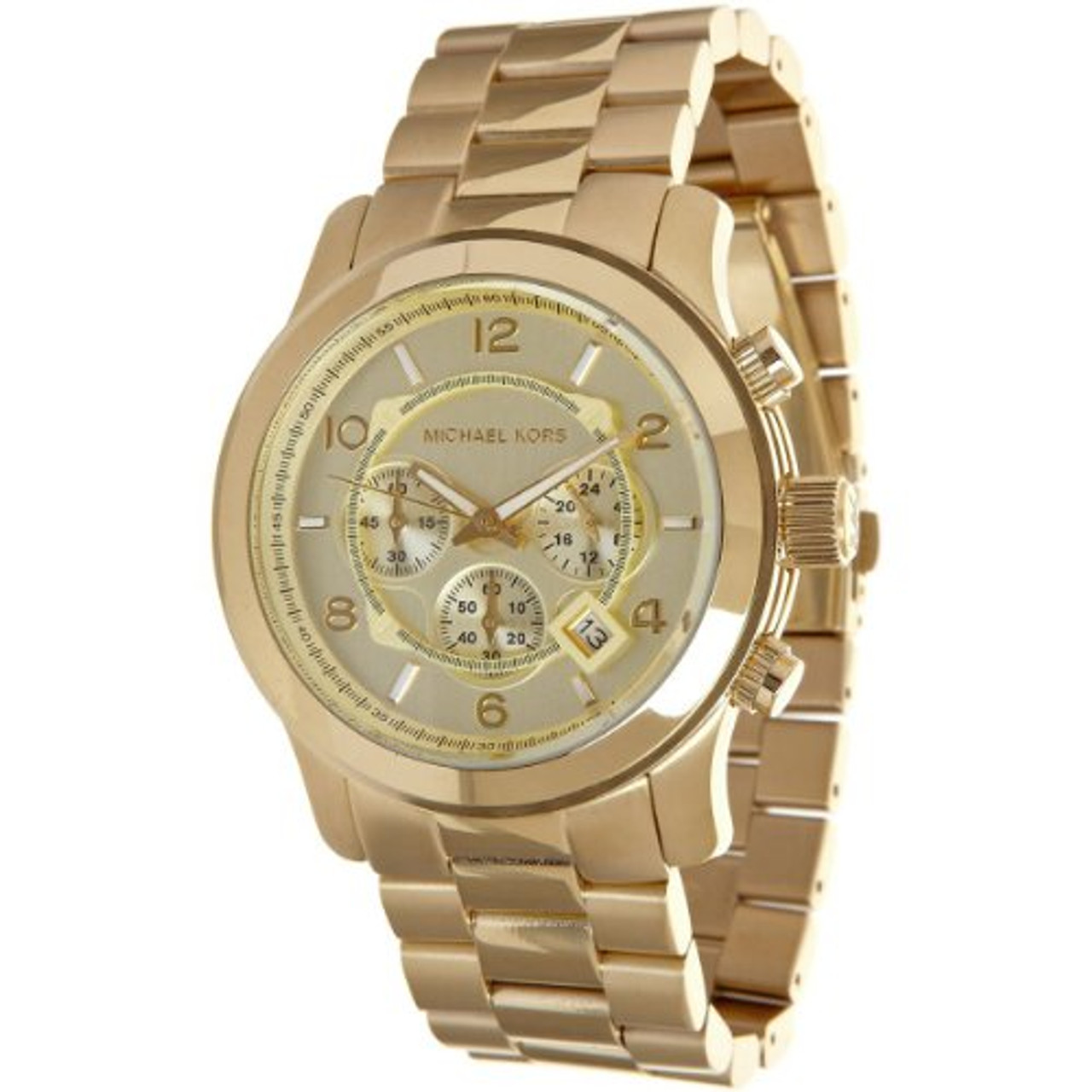 Michael Kors MK8077 Gold-Tone Men's Watch [Watch] Michael Kors