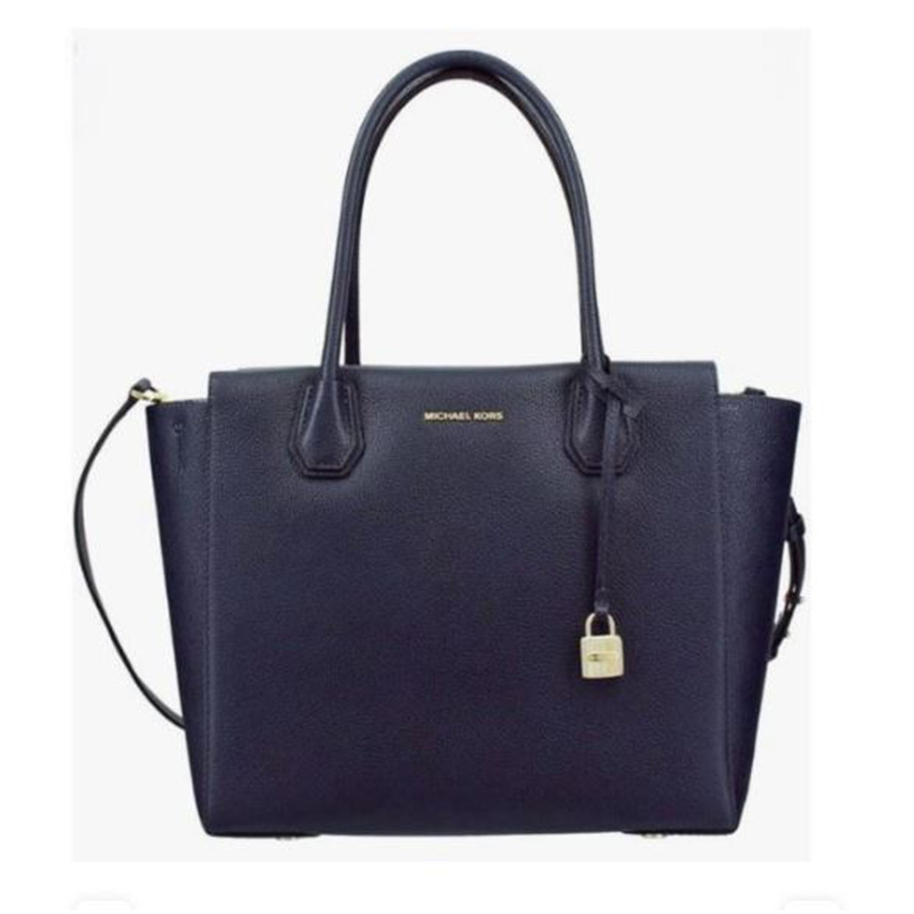 お値下げ中！【新品未使用】Michael Kors MK5943 Michael Michael Kors Flora Medium Signature Logo and Leather