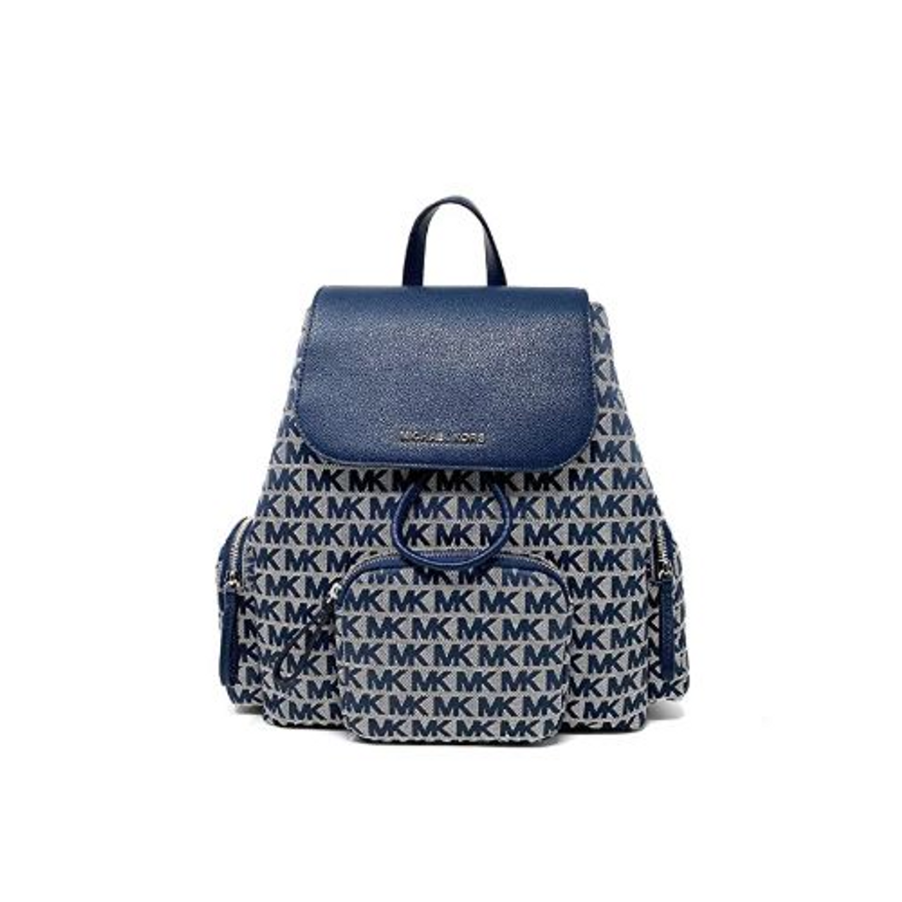 Michael Kors Backpack Navy blue Leather ref.320758 - Joli Closet