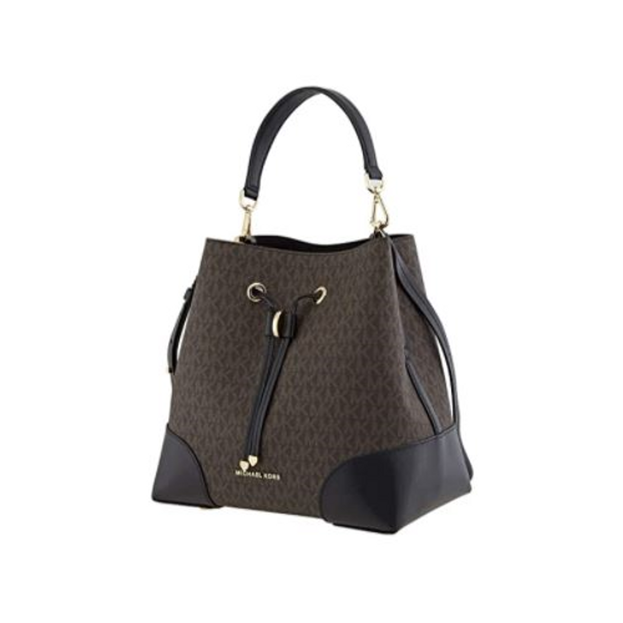 Michael Kors Medium Mercer Gallery Convertible Bucket Leather