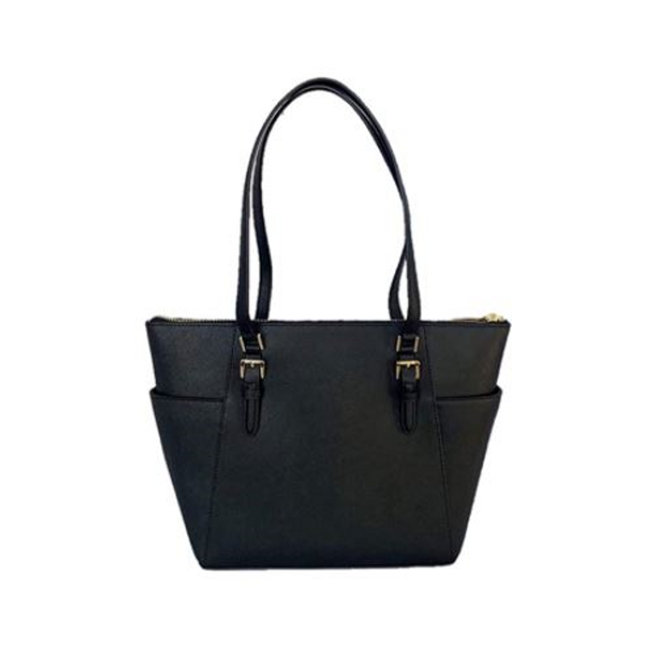 Black Saffiano Leather Tote