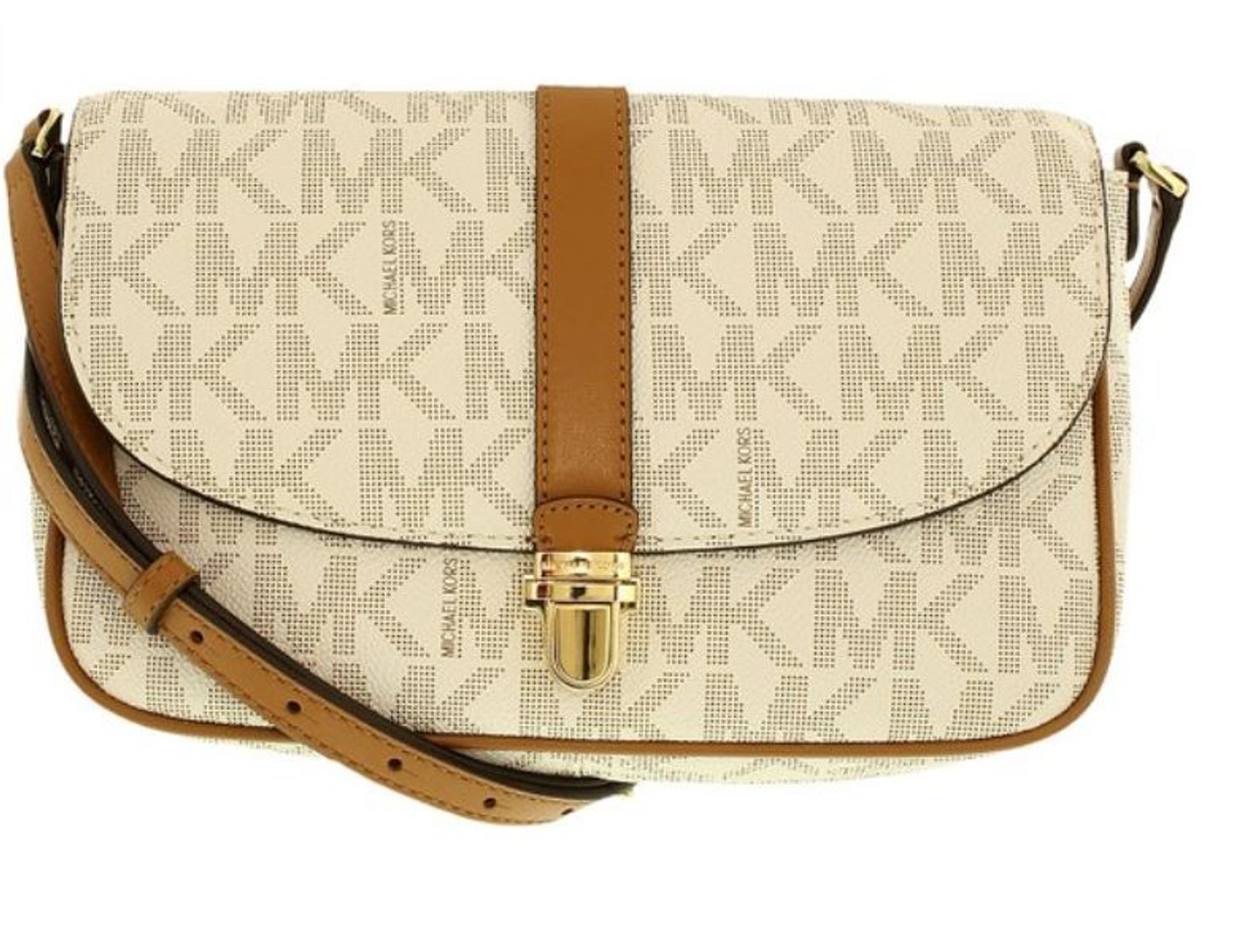 michael kors kelsey signature east west small crossbody