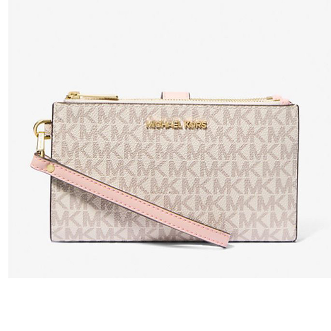 michael kors wristlet pink