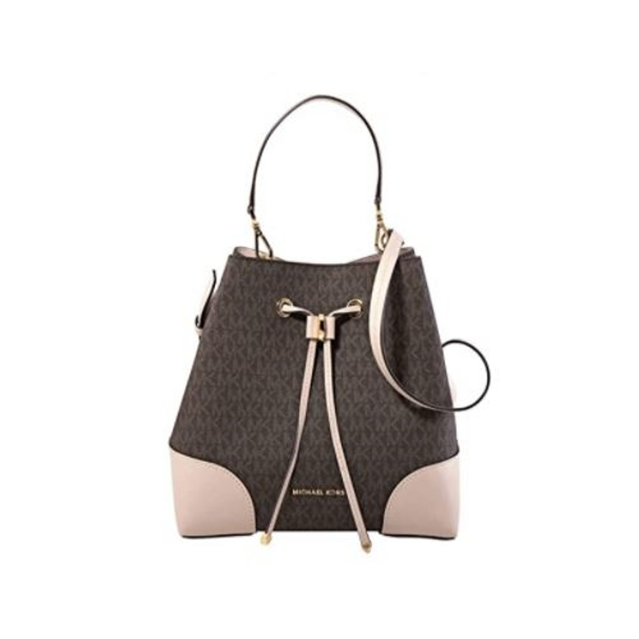 MICHAEL Michael Kors Mercer Gallery Bucket Bag in Pink