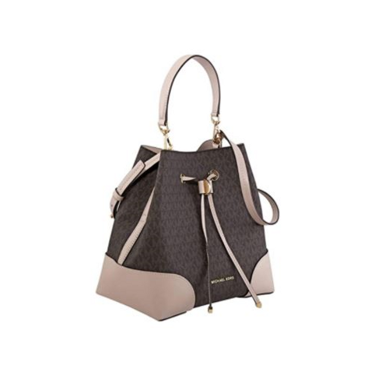 Michael Kors Mercer Gallery Convertible Bucket Leather Shoulder