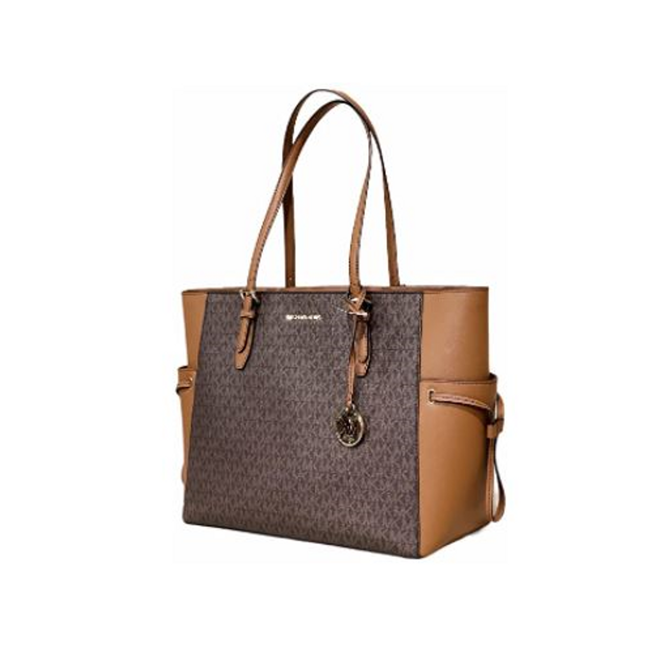 Michael Kors Bags | Michael Kors Large Gilly Tote Bag | Color: Brown/Gold | Size: Large | Rluckychance88's Closet