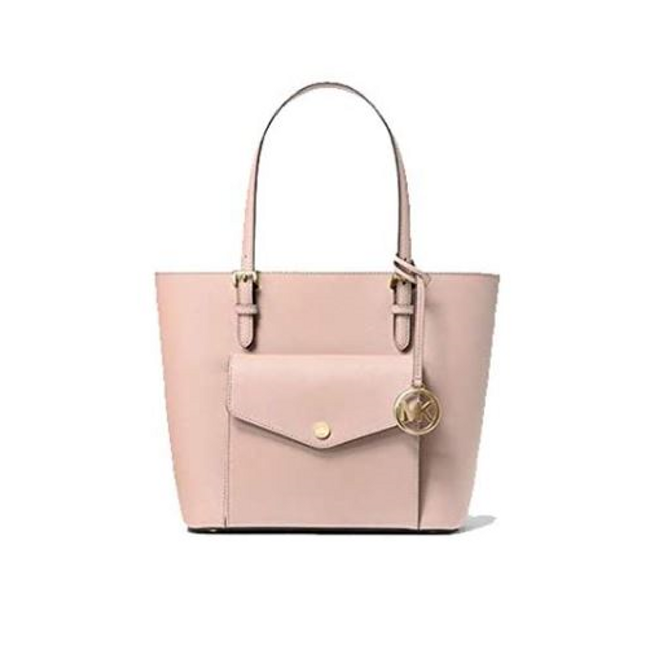 Buy MICHAEL Michael Kors Large Double Pouch Crossbody Soft Pink One Size at  Amazon.in