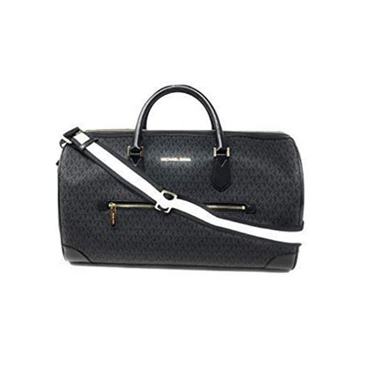 Michael Kors Travel Large Duffle Bag in PVC Signature (black) … -  AllGlitters