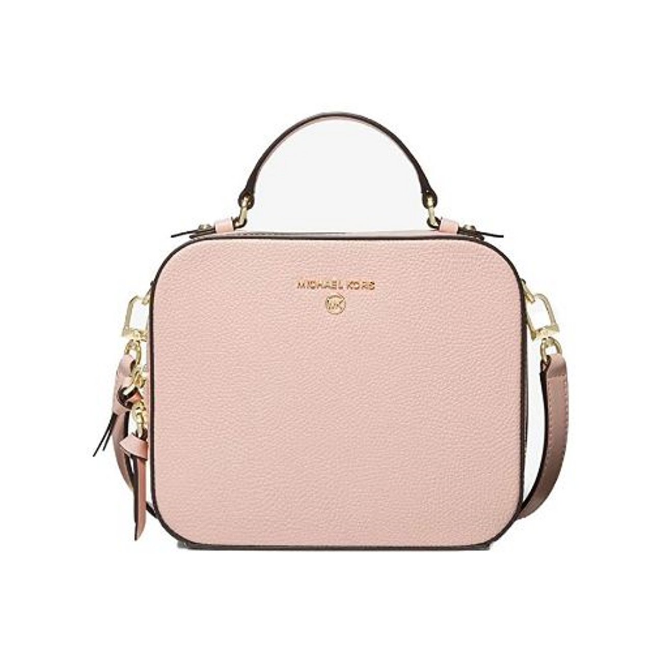 Michael Kors Womens Jet Set Charm Saffiano Leather Crossbody Bag  32F2GT9C6L-187 Soft Pink