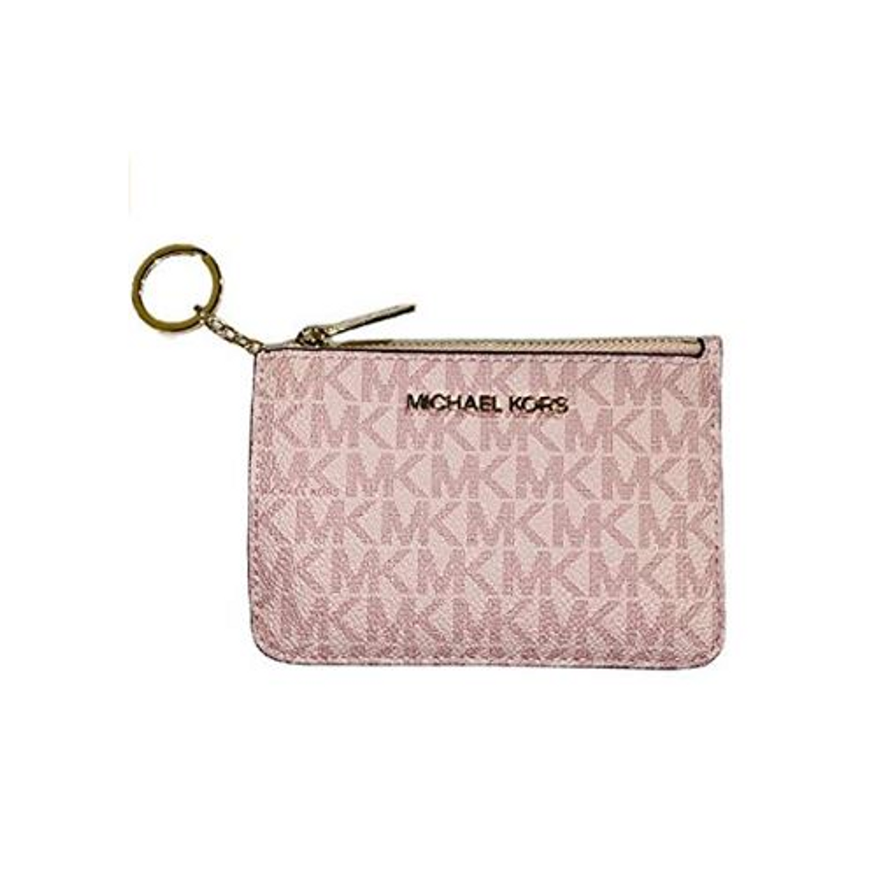 MK Gdledy Mini Wallet Coin Purse with Clasp Bag Pendant - Brown Wallet 
