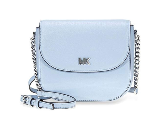 Michael Kors Mott Crossbody Bag Pale Blue 32S8GF5C0L487