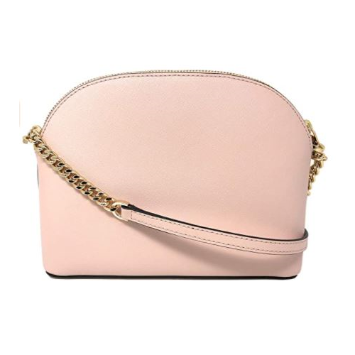 Michael Kors Emmy Saffiano Leather Medium Crossbody Bag (powder blush