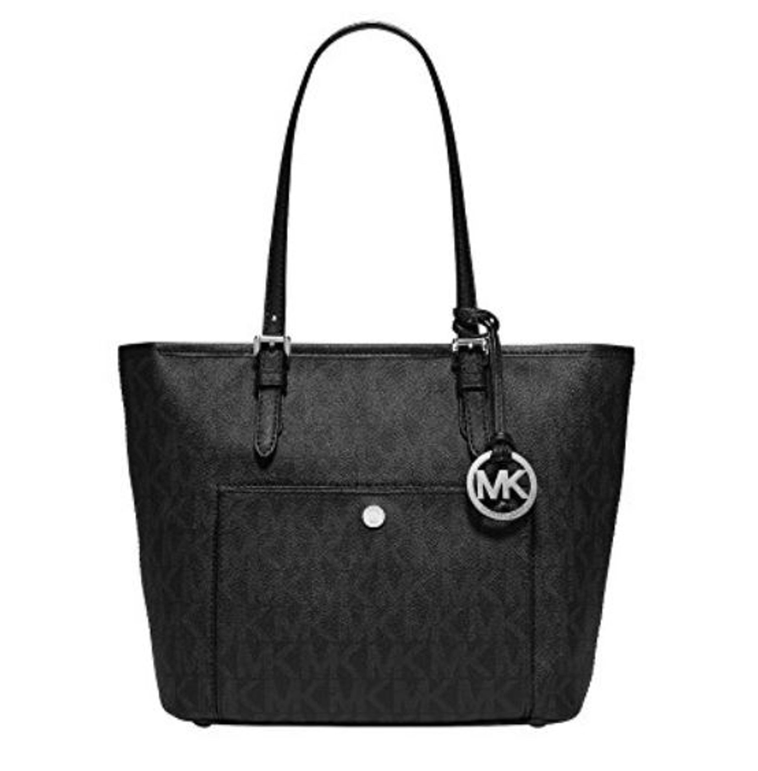 Michael Kors Jet Sest Travel Medium Double Pocket Tote Non-Leather ...