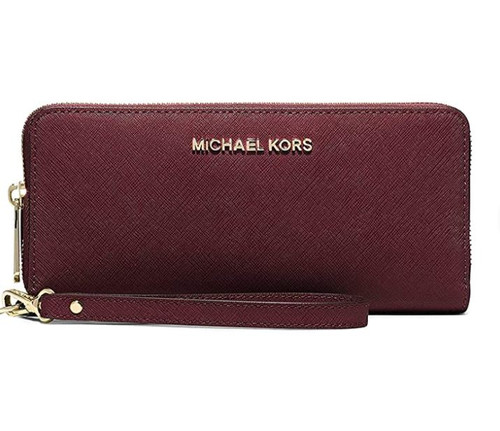 MICHAEL Michael Kors Jet Set Travel Continental 35T7GTVE7L-merlot