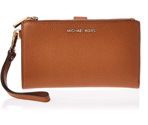 Michael Kors Double Zip Wristlet Acorn One Size 32T7GAFW4L-203