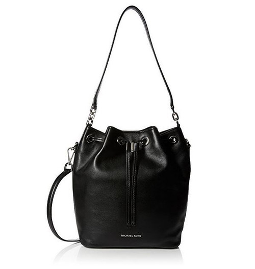 MICHAEL Michael Kors Women's Dottie Large Bucket Bag Black 30S6SDJM3L-001