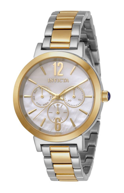 Invicta Women's 31086 Angel Quartz Chronograph White Dial Watch