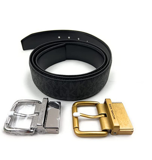 Michael Kors Men's Belt 4-in-1 Logo Box Belt Set 36F1LBLY90-001
