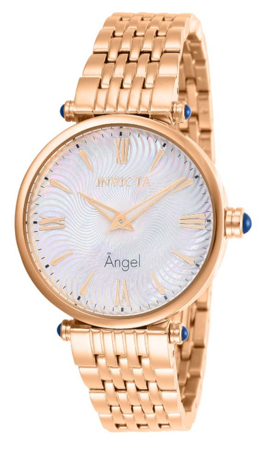 Invicta Women's 27991 Angel Quartz 3 Hand White Dial Watch