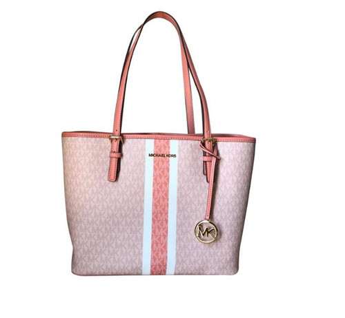 Michael Kors Women's Jet Set Travel Md Carryall Tote (MD, SHERBERT MULTI) 35S2GTVT2V-SHBML