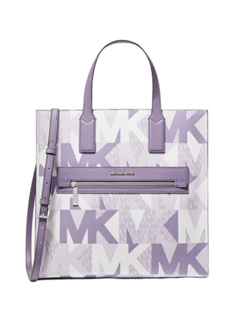 Michael Kors Kenly Large NS Graphic Logo Tote Satchel Shoulder Bag MK –  4Seasons Bags & Wallets