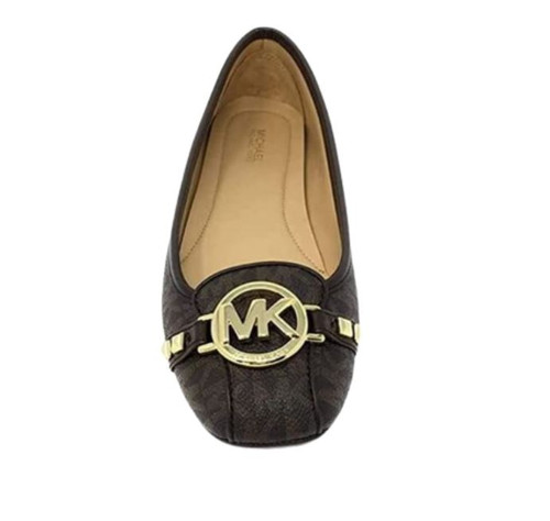 Michael Kors Women's Fulton Moccasin Brown 49T8FUFR1B-847-5