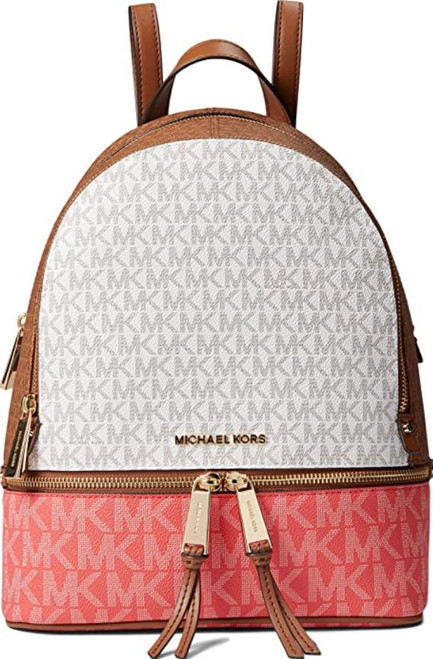 Michael Kors Rhea Zip Medium Backpack Dahlia Multi One Size …30S0GEZB2V-680