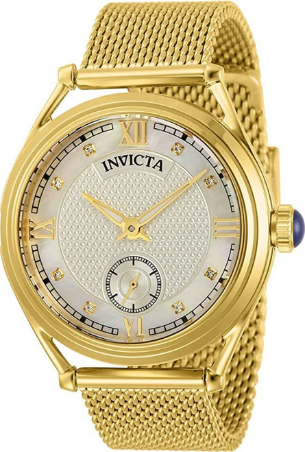 Invicta Women's 31335 Vintage Quartz 2 Hand White Dial  Watch