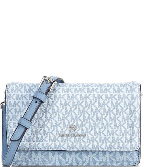 Michael Kors Jet Set Charm Small Phone Crossbody Chambray Multi One Size …