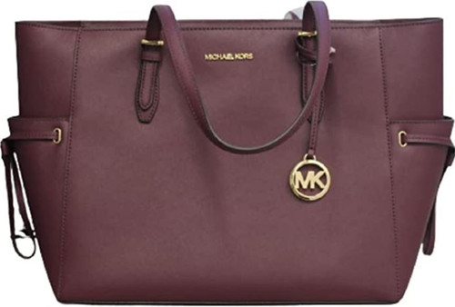 Michael Kors Gilly Large Jet Set Drawstring Top Zip Tote (Bordeaux) 35S1G2GT7L-brdx