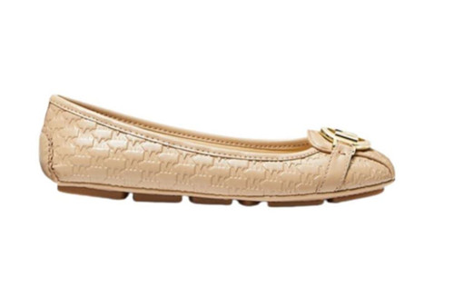 Michael Kors Women's Fulton Moccasin (Camel, us_Footwear_Size_System, Adult, Women, Numeric, Medium, Numeric_6) 49S3FUFR1L-222-6