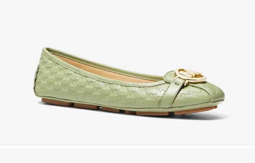 Michael Kors Women's Fulton Moccasin (Light Sage, us_Footwear_Size_System, Adult, Women, Numeric, Medium, Numeric_9_Point_5) 49S3FUFR1L-sage-9.5