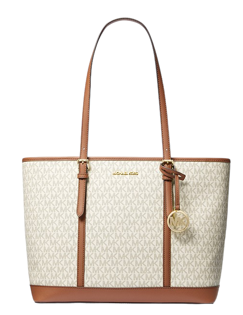 Michael Kors Jet Set Travel Large Tote Bag (Light Cream Multi)35T0GTVT3V-licream