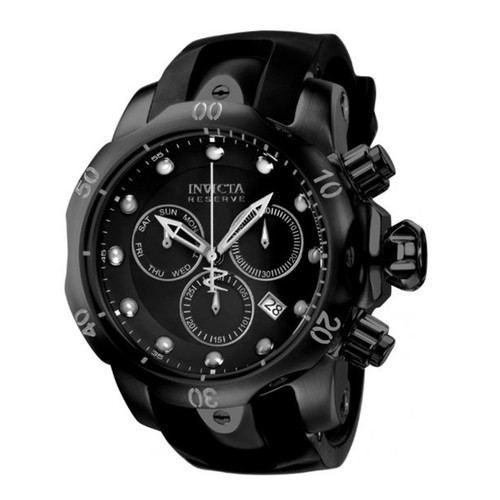 Invicta Men's 6051 Venom Reserve Black Chronograph Watch