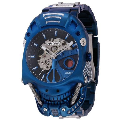 Invicta Men's 42585 Artist Automatic 3 Hand Black, Red, Blue Dial Watch