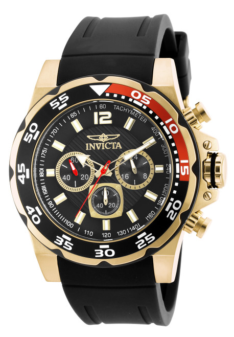 Invicta Men's 20027 Pro Diver Quartz Chronograph Black Dial Watch