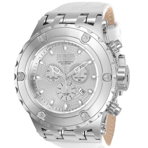 Invicta Men's 25112 Subaqua Quartz Chronograph Silver Dial Watch