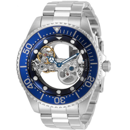 Invicta Men's 34446 Pro Diver Automatic Multifunction Blue Dial Watch